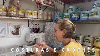 Almofadas em crochê 🧶/ Ajuda para 🐶 