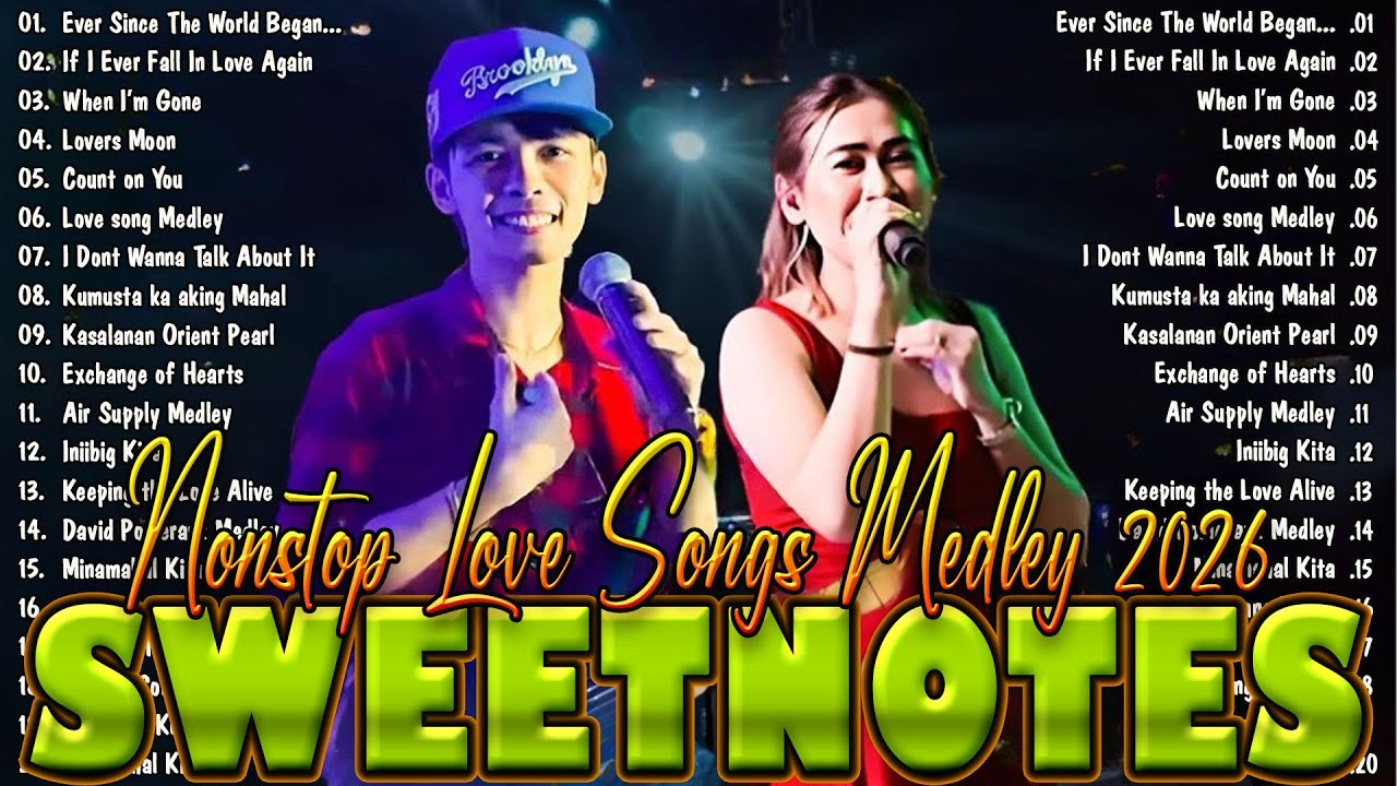 SWEETNOTES Nonstop Playlist 2026 💦 Sweetnotes Music Live 2026 💦