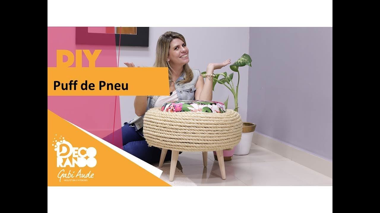 DIY: PUFF COM PNEU
