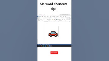 Ms word shortcuts tips. #msword #shorts #trending #computer