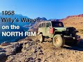 1958 Willy’s Wagon on the North Rim