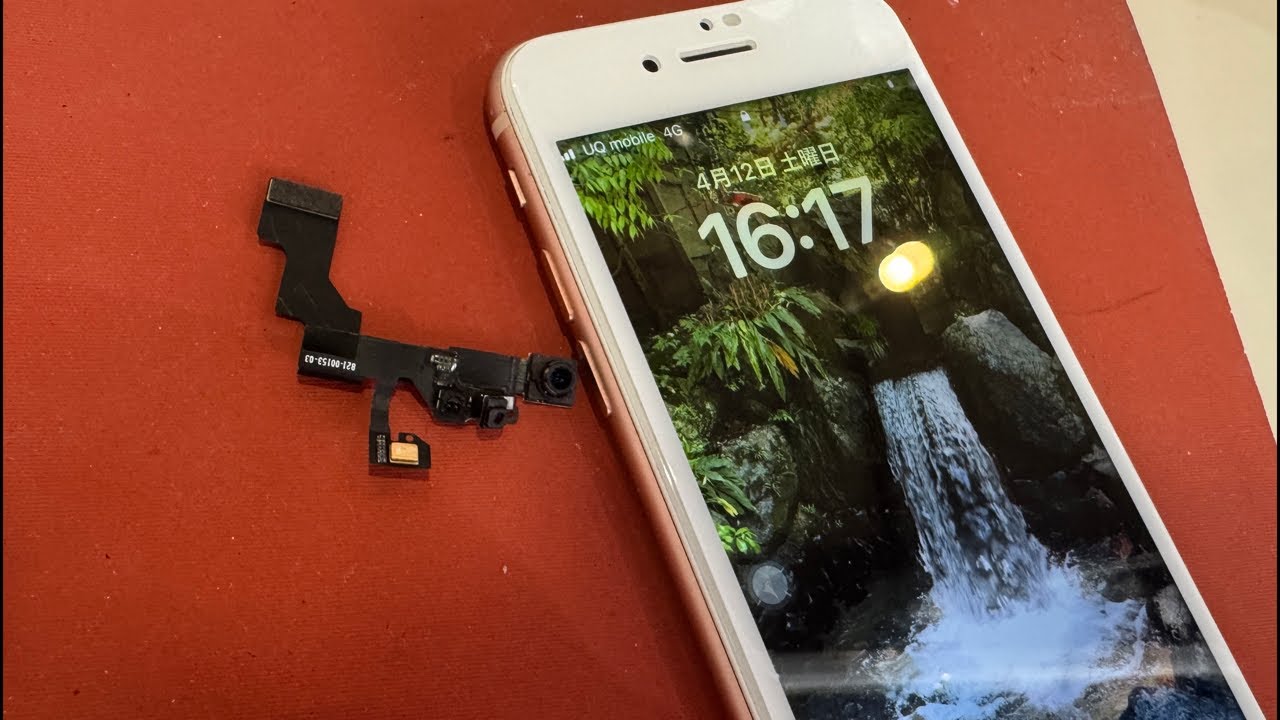 iPhone SE2 2020 フロントインカメラ画面真っ暗で起動しない修理 - YouTube