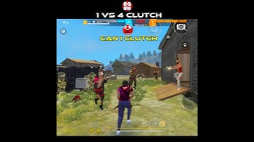 "IMPOSSIBLE 1VS4 CLUTCH 😱⚡#freefire#freefireshorts#freefire1vs4clutch#impossible1vs4clutchfreefire