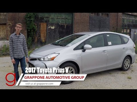 17 Toyota Prius V Road Test Review Youtube