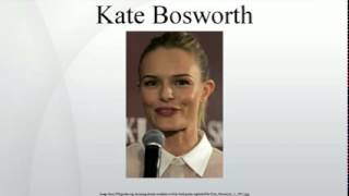 Kate Bosworth