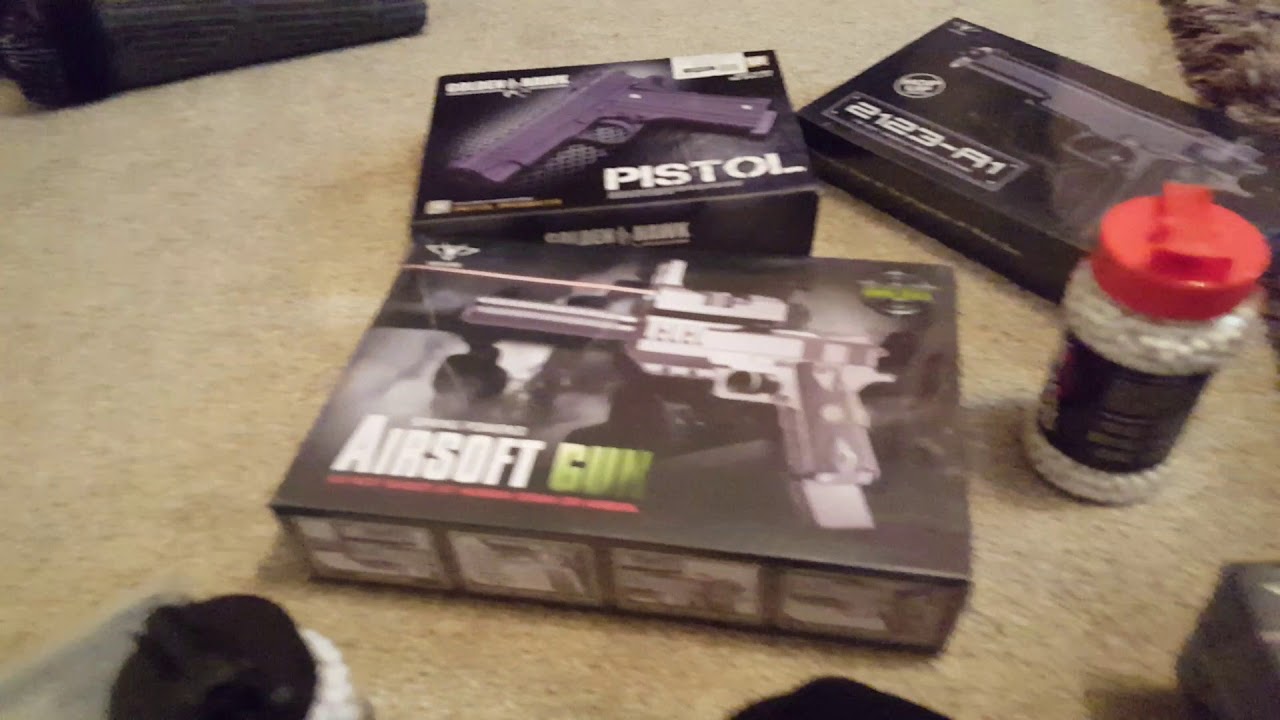 £50+£30 Mystery Box unboxing Airsoft bbguns4less YouTube