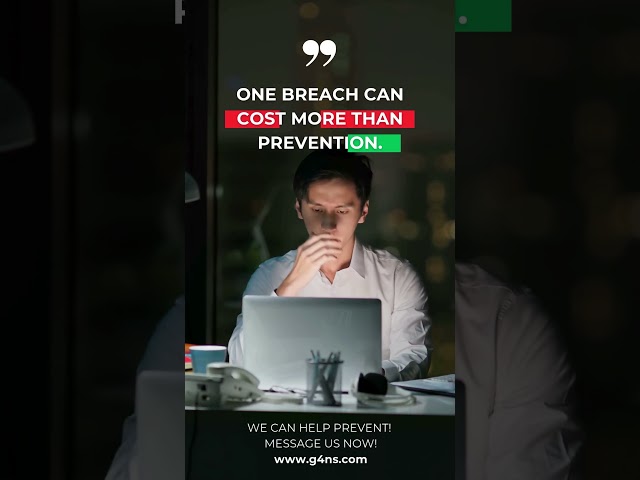 One Breach Can Cost More Than Prevention | Cybersecurity You Canβt ...