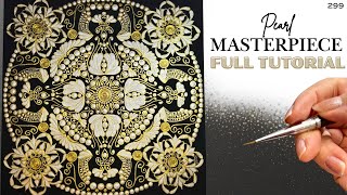 Pearl and Gold Masterpiece With Mandala Element Downloads