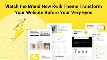 Get Started With Kwik Theme + Thrive Theme Builder in Just 15 Minutes!