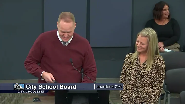 City School Board - December 9, 2025