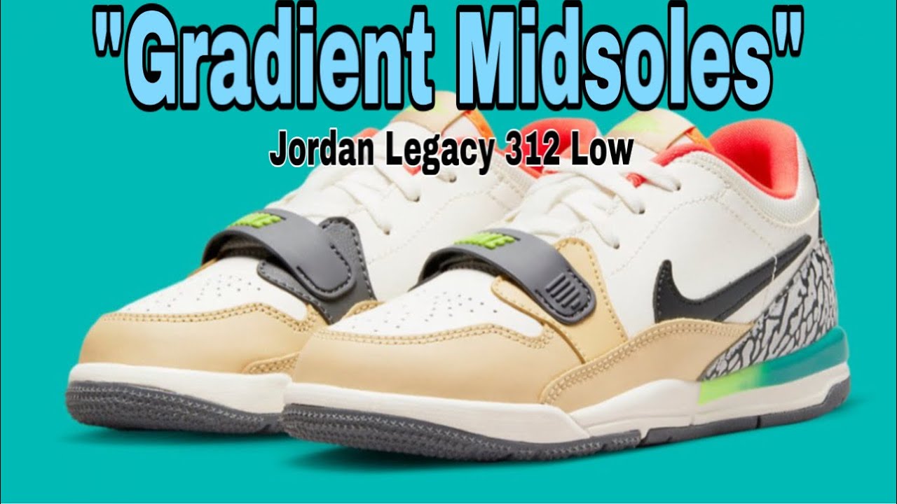 Jordan Legacy 312 Low Gradient Midsole 