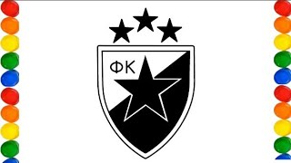 How To Draw crvena zvezda logo 