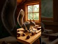 Squirrel Carpenter: Building a Nut Hut