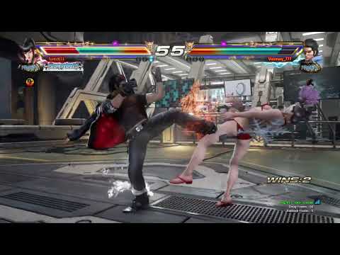 Raijin Kazumi VS Raijin Hwoarang Laggy PS4 Version 5 Tekken 7 20230130003822