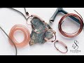 Hammered Links with SilverSilk Hollow Mesh