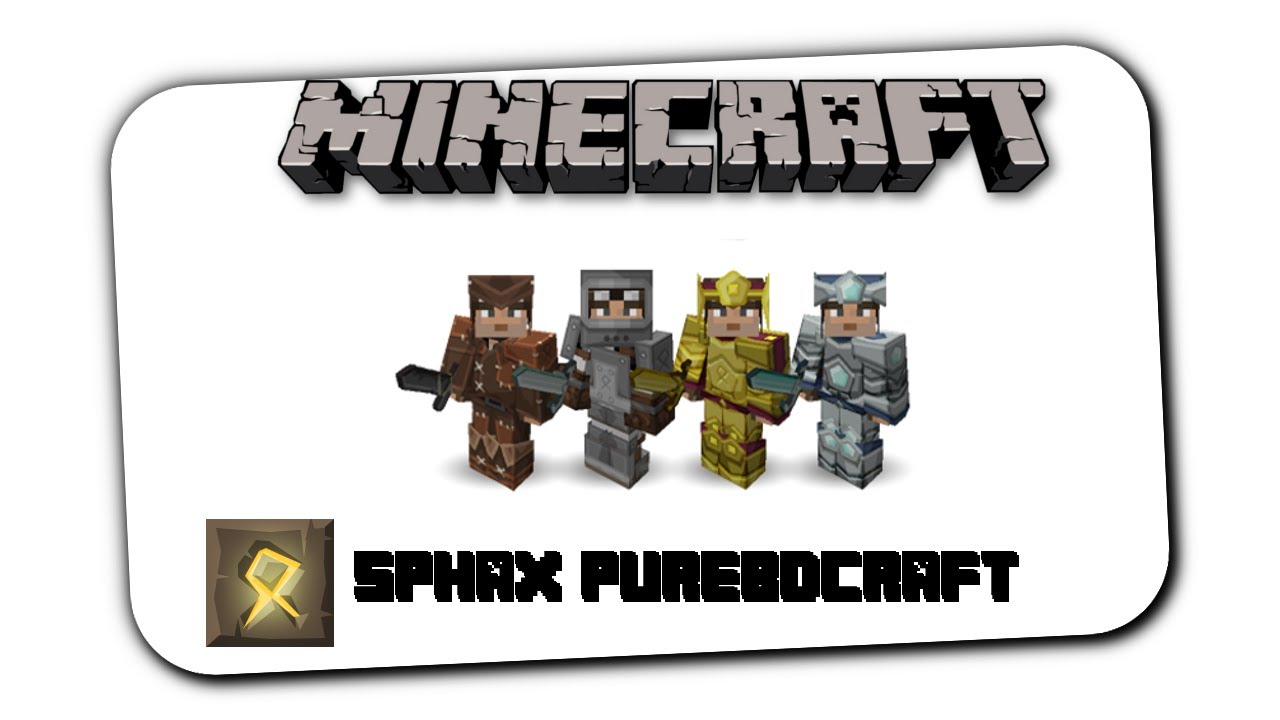 Minecraft PE Sphax PureBDCraft [0.6.1] (Adroid/apk) - YouTube