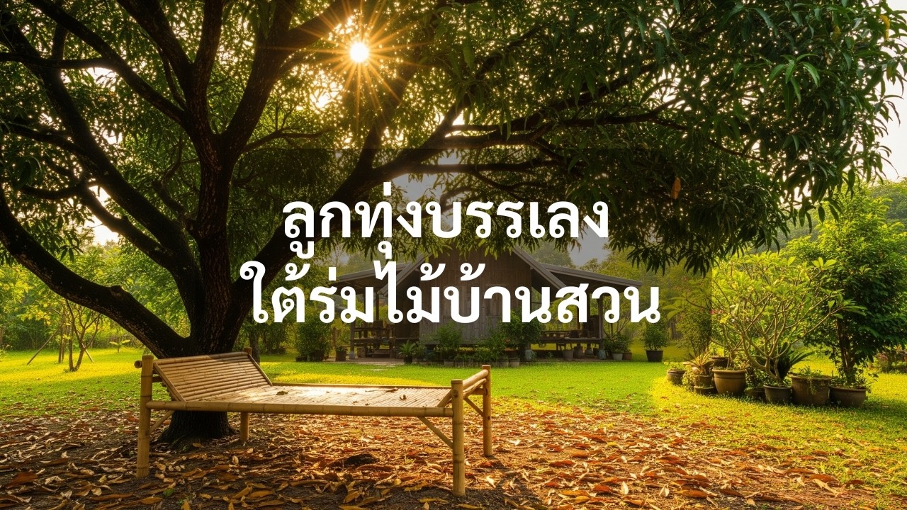 3 ชั่วโมง ลูกทุ่งบรรเลง เอนกายรับลมใต้ต้นไม้ | Relaxing Thai Rural Acoustic