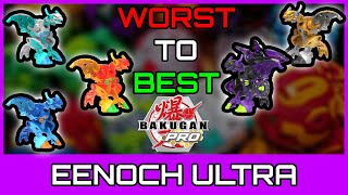 BAKUGAN WORST TO BEST: Eenoch Ultra - Bakugan Armored Alliance