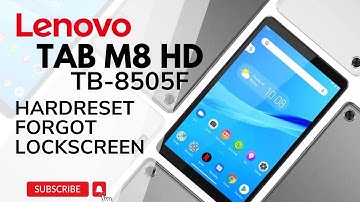 Hard Reset Lenovo Tab M8 (HD) | How To Remove All Lenovo Tab Screen Lock and Forgot Password Pattern