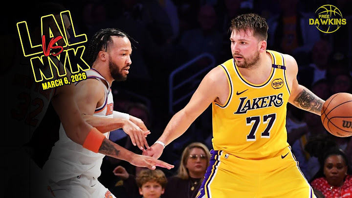 Los Angeles Lakers Full Team Highlights vs Knicks | March  6, 2025 | FreeDawkins