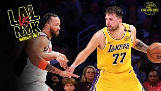 Los Angeles Lakers Full Team Highlights vs Knicks | March 6, 2025 | FreeDawkins Los Angeles Lakers Full Team Highlights vs Knicks | March 6, 2025 | FreeDawkins