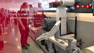 MPS - Printing shrink sleeves on a hybrid EF SYMJET press