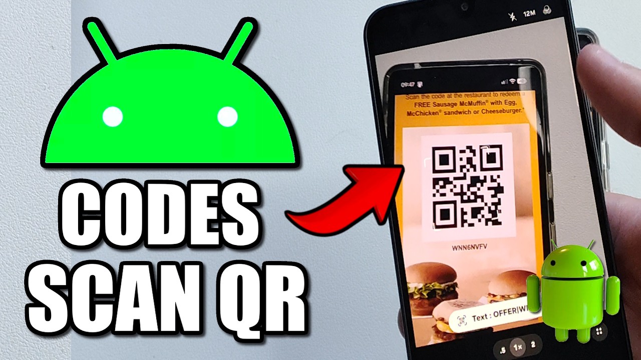 How to Scan QR Code on Android - With 3 Methods - YouTube