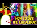 ALL EASTER EGG LOCATIONS! HOW TO GET THE EXCALIBUR *PART 3* DUNGEON QUEST ROBLOX