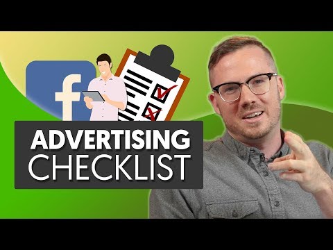 Ultimate 6-Point Facebook Advertising Checklist (2018)