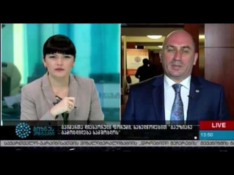 დიასპორის საკითხებში სახელმწიფო მინისტრი, გელა დუმბაძე \"ბიზნესკონტაქტზე\"