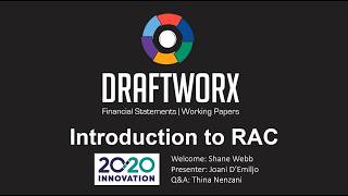 Draftworx Audit RAC Intro - July 2026