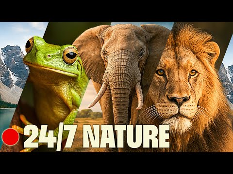 🔴 24/7 Nature Escape | Immersive Documentaries from the Wild | Incredible Animal Habitats | STREAM 🔴