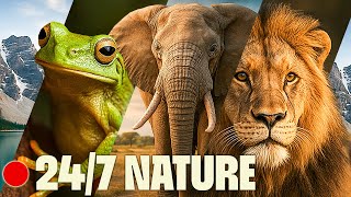 🔴 24/7 Nature Escape | Immersive Documentaries from the Wild | Incredible Animal Habitats | STREAM 🔴