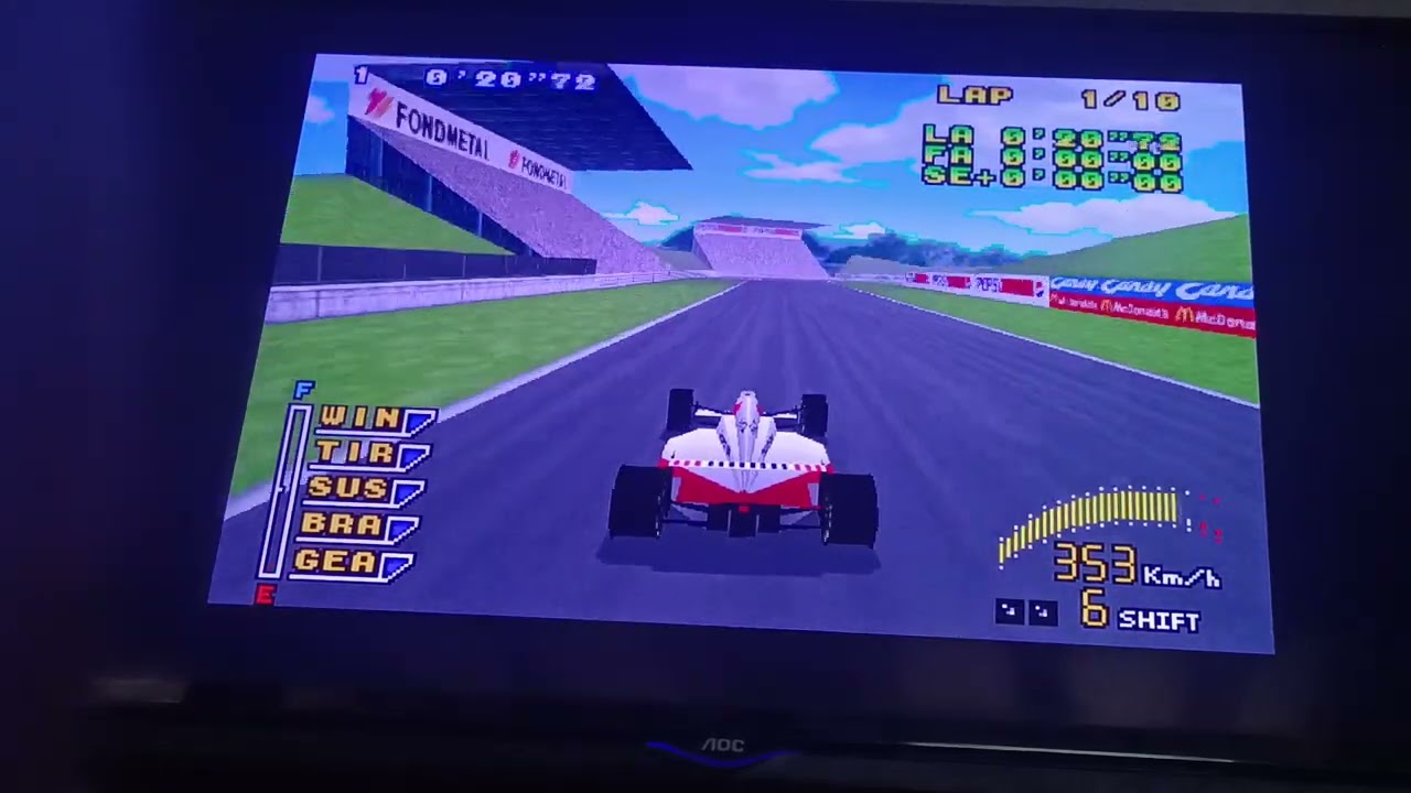 Brasília GP Speedrun (F1 Pole Position 64) FL [