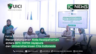 Penandatanganan MoU HIPMI Jayapura dan UICI - #ICNews screenshot 3