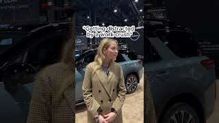 Things that happen at the Chicago Auto Show… #chicagoautoshow #office #humor