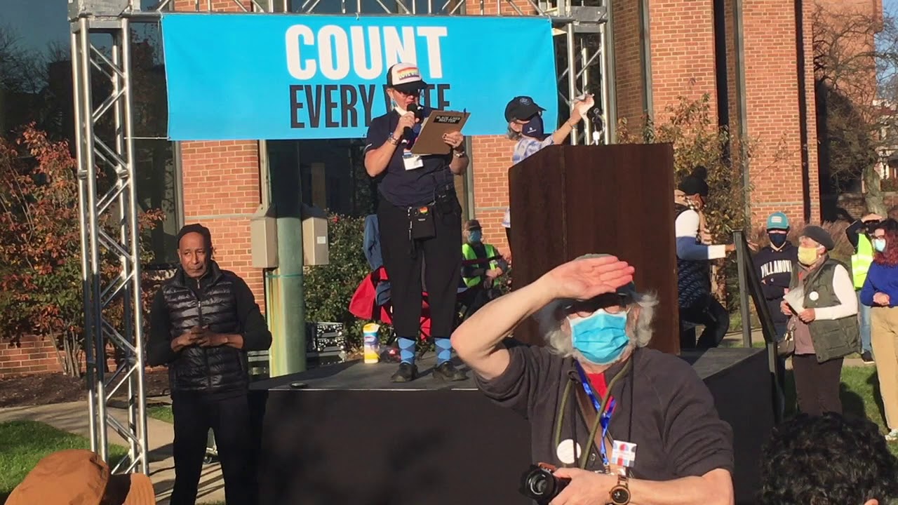 Protect The Results Rally 11-04-2020 - Tom Brunt, videographer