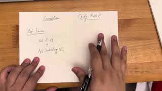 How consolidated method and equity method affect the net income and why it is the same ￼