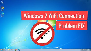Windows 7 WiFi Connection Problem FIX