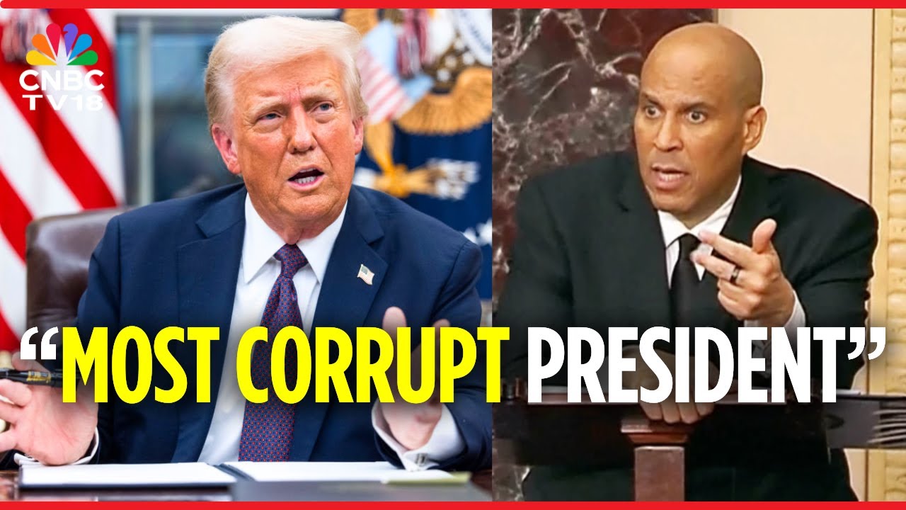 ВИДЕО: Сенатор Кори Букер присоединяется к Джеффу Меркли, критикуя политику администрации Трампа ...