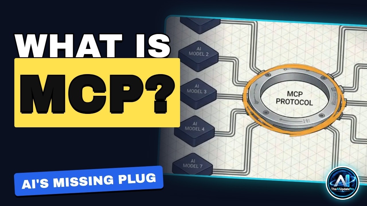 What Is MCP in AI? Model Context Protocol Explained in 6 Minutes - YouTube