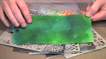 Dylusions Ink Sprays & Stencils by Joggles.com