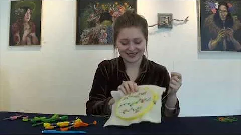Floral Embroidery with Caitlin Schwarz