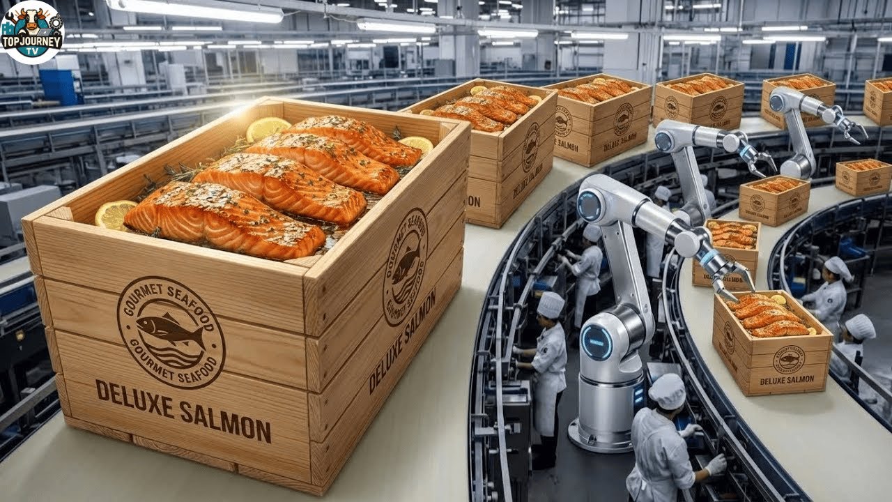 How Frozen Salmon Is Produced – Processing & Cold Chain