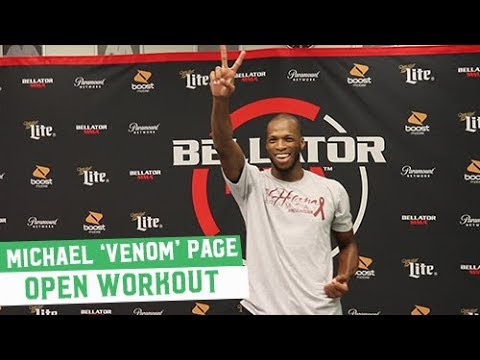 Bellator 200 Open Workouts: Michael 'Venom' Page