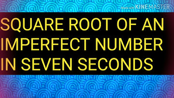PSC MATHS SQUARE ROOT OF NON PERFECT NUMBER