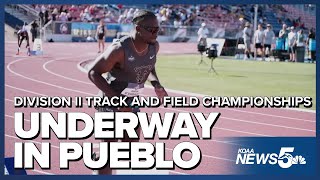 The NCAA Division II Track and Field national championships are underway at CSU Pueblo