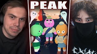 картинка: ГЛЕБ ИГРАЕТ в PEAK #3 (Ростик, Хелин, Формикс, Танкзор, Poisonika, Лиза) | Sasavot