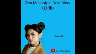 Dear Diary Cover Ziva Magnolya