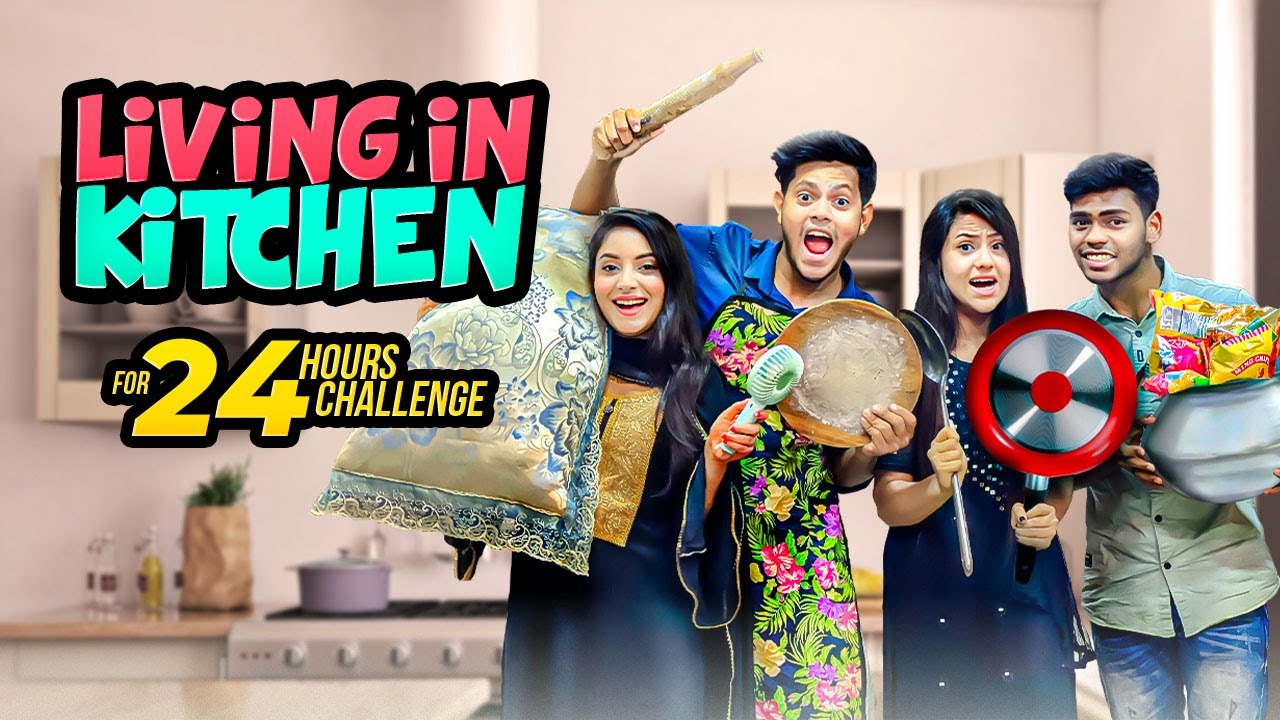 ২৪ ঘণ্টা রান্না ঘরে থাকার প্রতিযোগিতা | Living In Kitchen For 24 Hours Challenge | Rakib Hossain